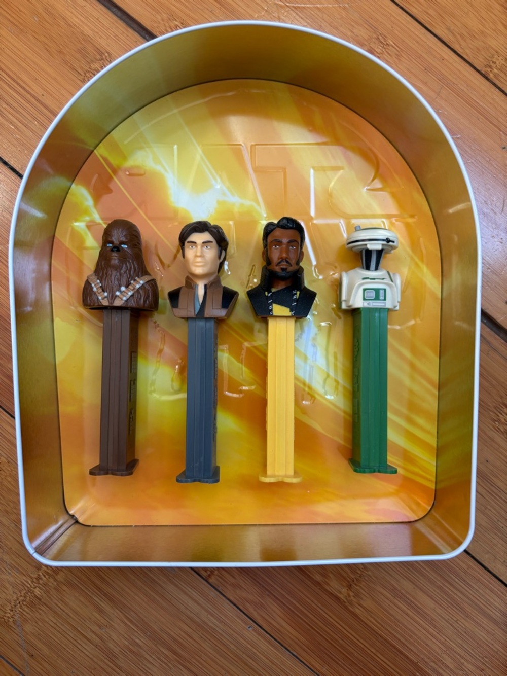Star Wars Collectible Pez Tin